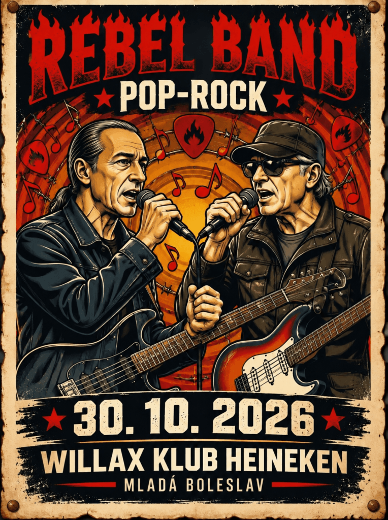 Rebel Band 30.10.2026 | U Kvakoše - Willax Klub